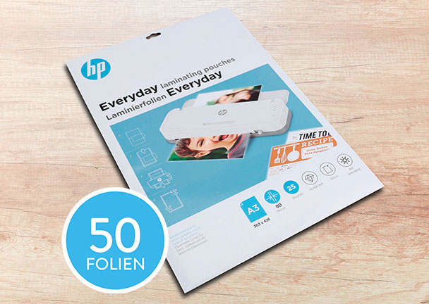 Laminierfolien-Doppelpack Everyday DIN A3, 2 x 25er-Set Laminierfolien-Doppelpack Everyday DIN A3, 2 x 25er-Set