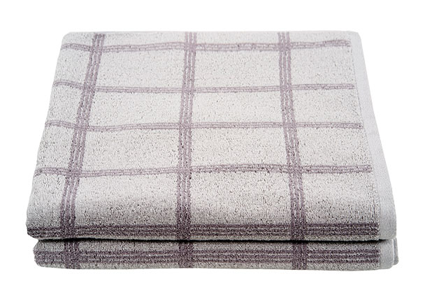 Frottierserie Square Duschtuch, 2er Set