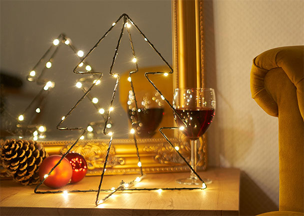 3D LED-Formen, 2er Set