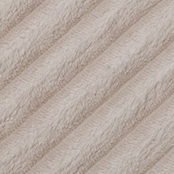Badteppich Berlin in Cord Optik, 2er Set, 60 x 100 cm, taupe