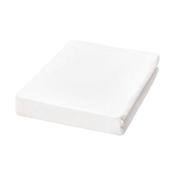Supersoft Spannbetttücher bis 25 cm Höhe, 90-100 x 200-220 cm, weiß