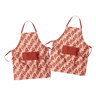 Küchenschürze Japandi, 2er Set, rosa