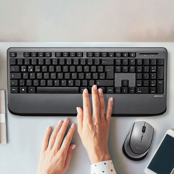 Bluetooth Tastatur-Maus-Set E81114 (MD85014)