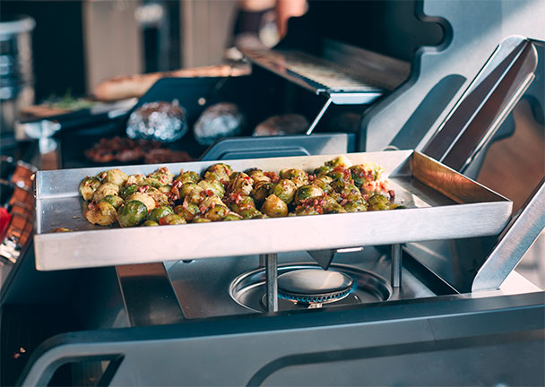 Edelstahl-Grillpfanne für Boston & Monroe Pro Edelstahl-Grillpfanne für Boston & Monroe Pro