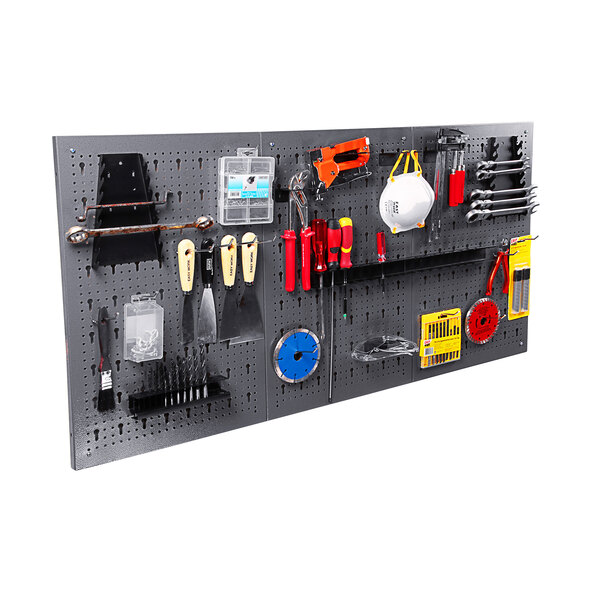 Lochwand Set mit Haken, 3-tlg.