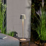 3 in 1 LED-Akku-Tischleuchte, beige