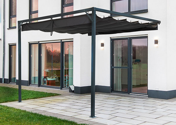 Wand-Pergola, 300 x 300 cm Wand-Pergola, 300 x 300 cm