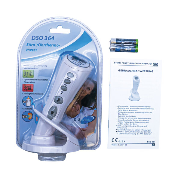 Infrarot Stirn-/Ohr-Thermometer
