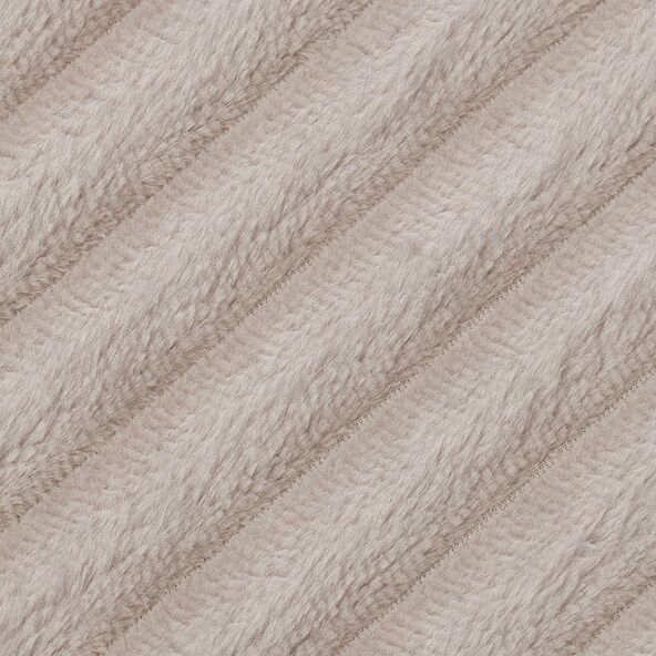 Badteppich Berlin in Cord Optik, 2er Set, 50 x 70 cm, taupe