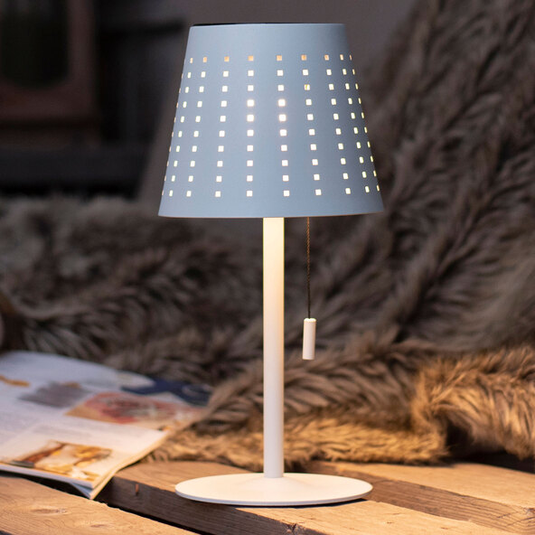 Leuchten Direkt LED-Akku-Solar-Tischleuchte | ALDI ONLINESHOP | Tischlampen