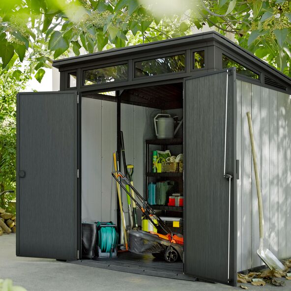 Kunststoff-Gartenhaus Artisan 7x7