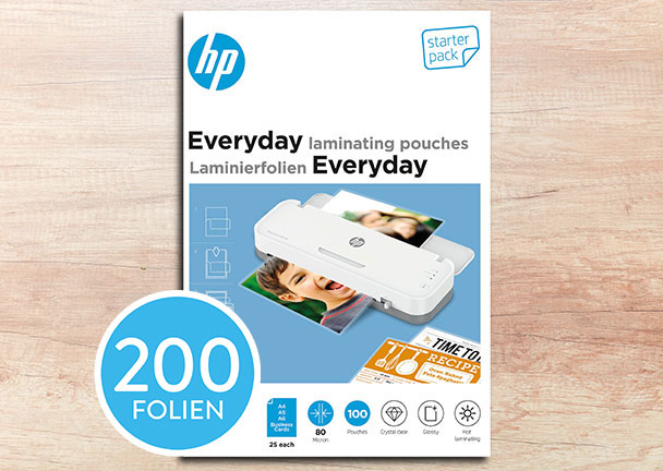 Laminierfolien-Doppelpack Everyday, 2 x 100er-Set Laminierfolien-Doppelpack Everyday, 2 x 100er-Set