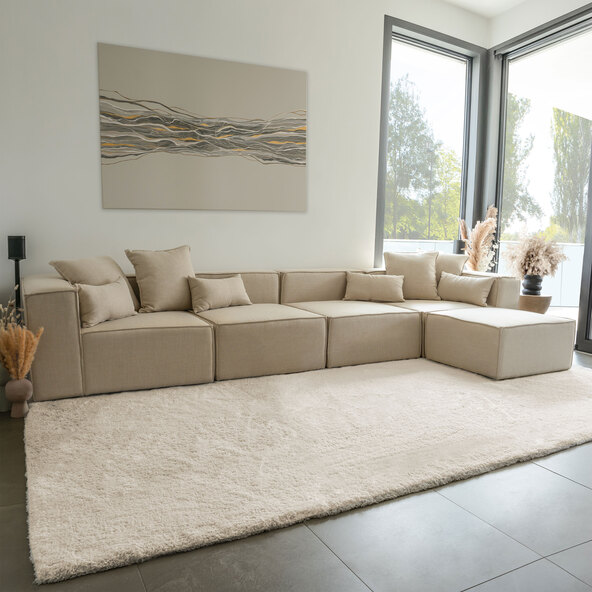 Modulares Sofa Verona XL, beige