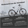 Trekking E-Bike Expedition XC940, kreide