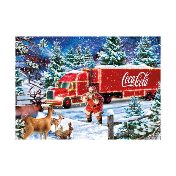 Puzzle Coca Cola® Christmas-Truck, 1.000 Teile