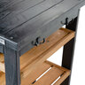Grillwagen aus Holz