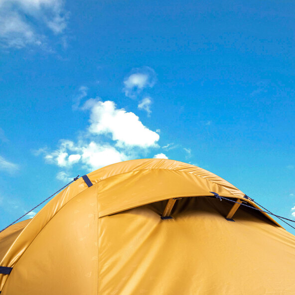 2 Personen Trekking-Tunnelzelt Black Sky