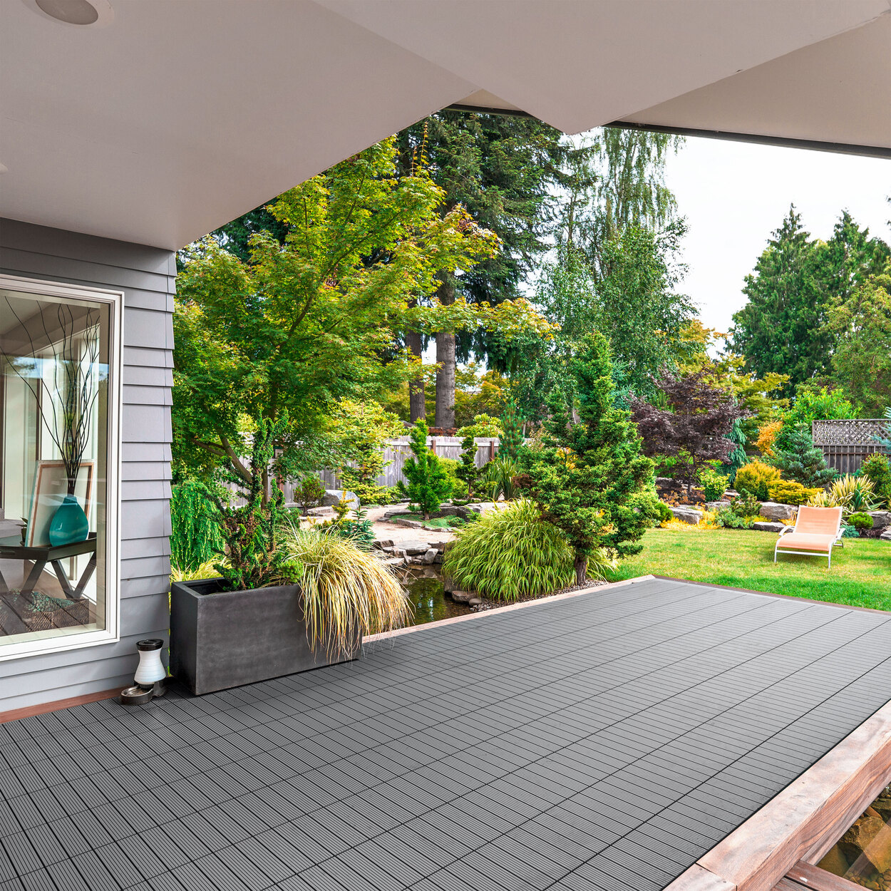 Home Deluxe WPC Terrassenfliesen ALDI
