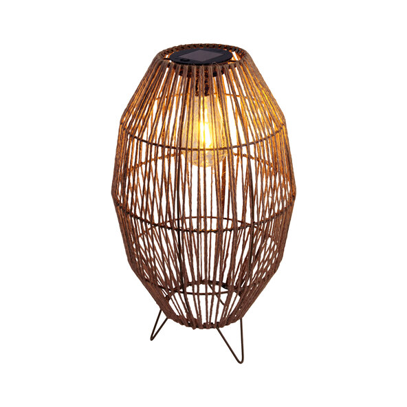 LED-Solarleuchte Korbinian, 34 x 19,5 cm