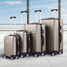 Hartschalenkoffer-Set Exopack, champagner