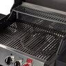 Gasgrill Monroe Black ProX 3 KR Turbo, inkl. Wetterschutzhülle