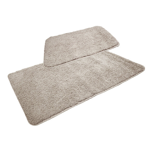 Badezimmergarnitur, 2-tlg., beige