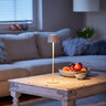 3 in 1 LED-Akku-Tischleuchte, beige