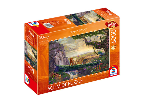 Puzzle Disney The Lion King, 6.000 Teile