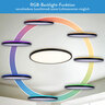 LED Deckenleuchte CARLO mit RGB-Backlight, ⌀ 29,3 cm