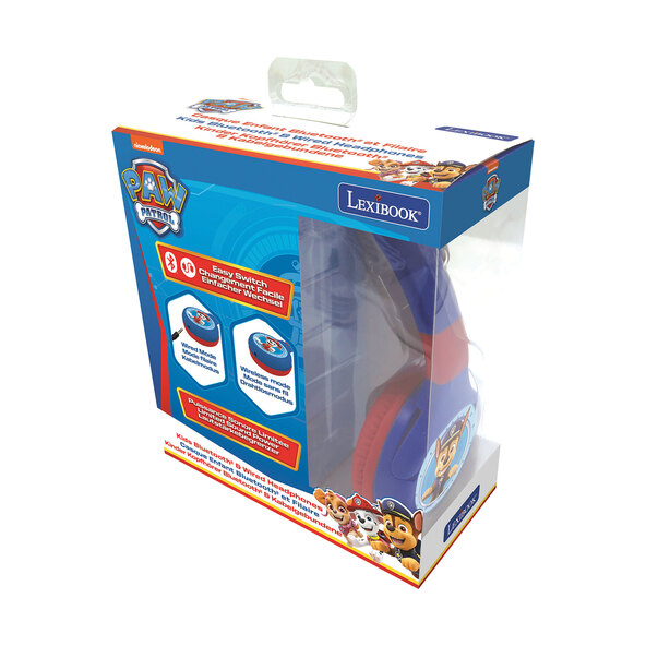 2 in 1 Bluetooth-Kopfhörer für Kinder, Paw Patrol
