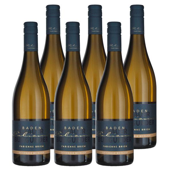 Baden Grauer Burgunder QbA, 6 Flaschen á 0,75 l