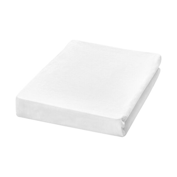 Supersoft Spannbetttuch für Topper, 140-160 x 200-220 cm, weiß