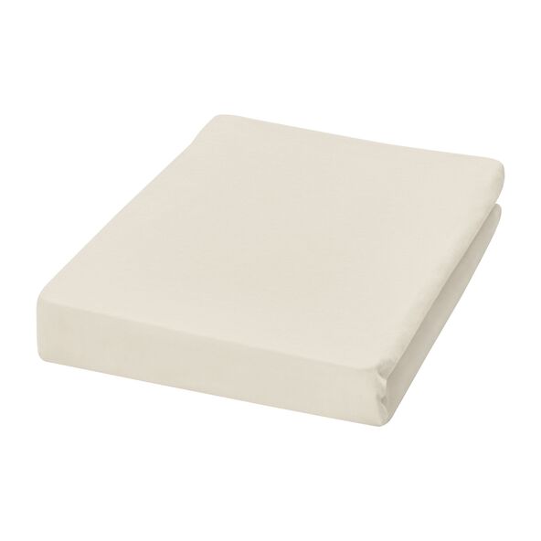 Supersoft Spannbetttücher bis 25 cm Höhe, 140-160 x 200-20 cm, creme