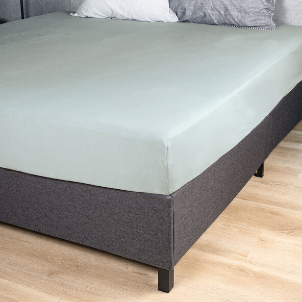 Spannbetttuch Supersoft DB, grün