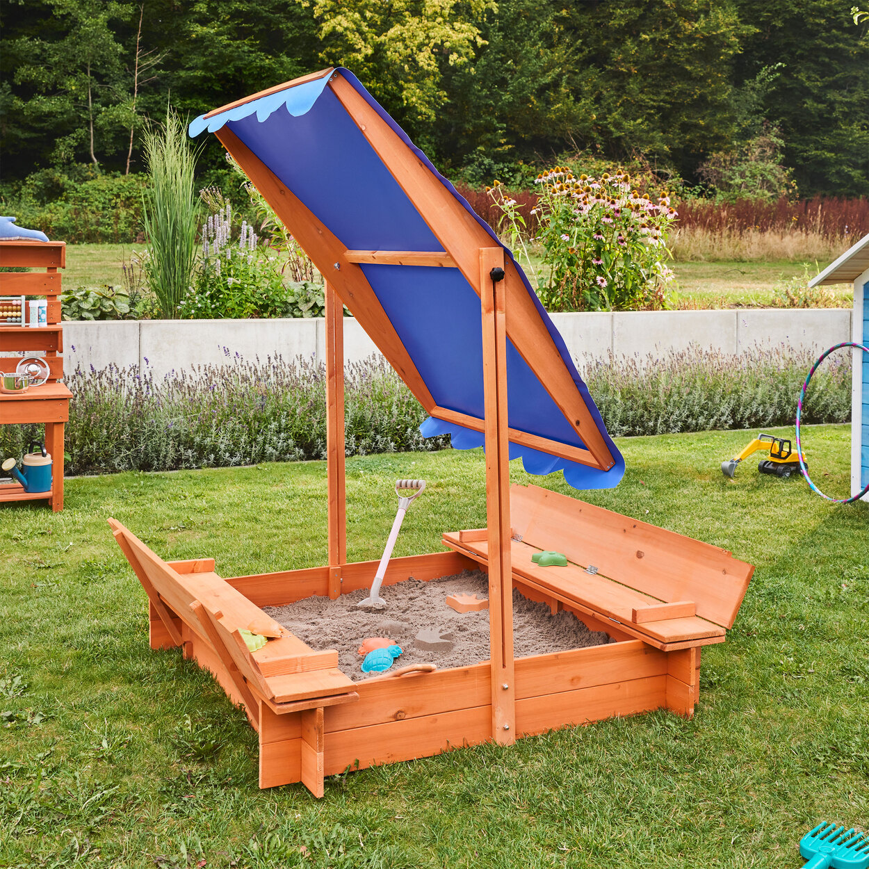 Home Deluxe Sandkasten Buddelkiste ALDI