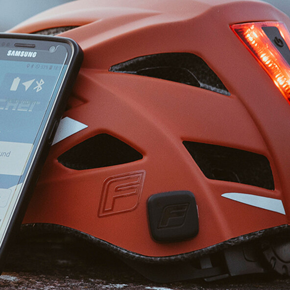 Fahrrad Crash-Sensor FIND.U mit Alarm-LED