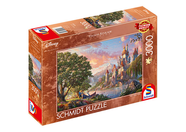 Puzzle Thomas Kinkade Disney® Belle’s Magical World, 3.000 Teile