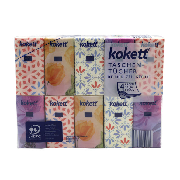 Taschentücher 4-lagig, 4er Set