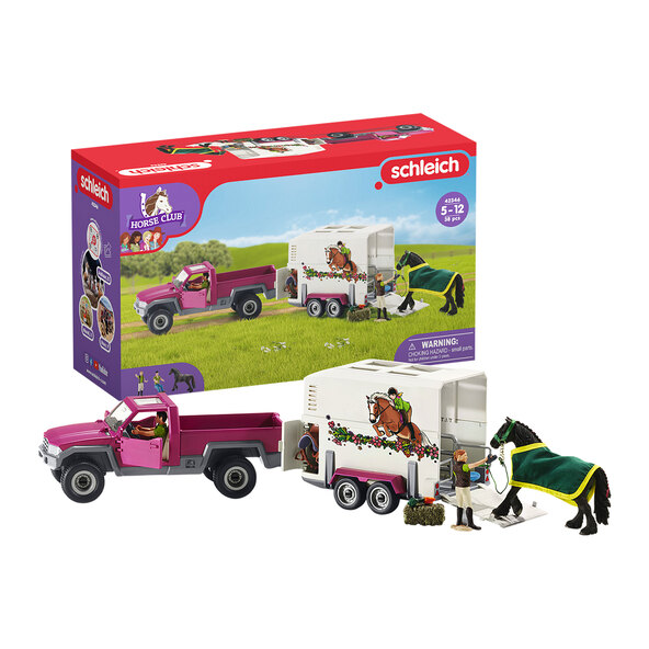 HORSE CLUB Pick-Up mit Pferdeanhänger