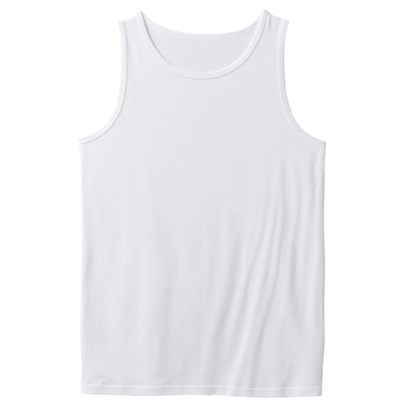 Tanktops, weiß/schwarz/grau, M, 3er Set