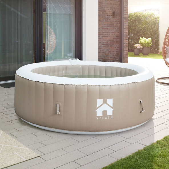 Aufblasbarer Whirlpool Splash, beige