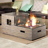 Gas-Kamin-Tisch Compact Lounge