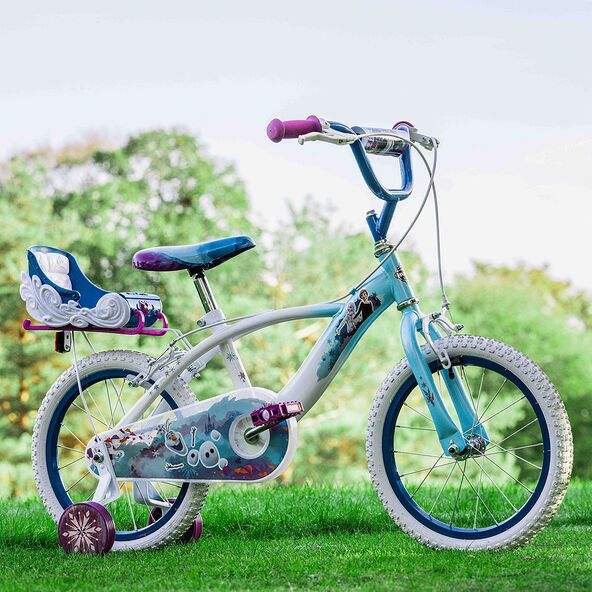 Kinder-Fahrrad Frozen 16 Zoll, blau