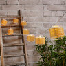 Lichterkette Rattan, Fass