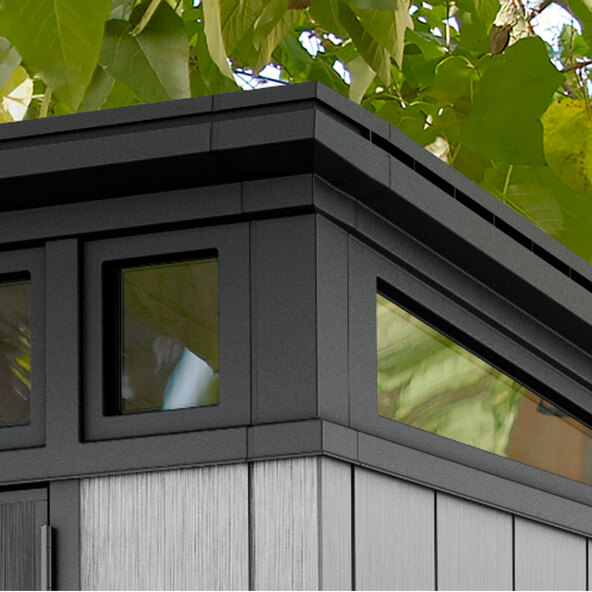 Kunststoff-Gartenhaus Artisan 7x7