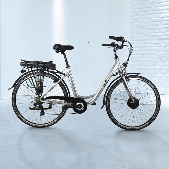 Elektro-City-Bike Silverline, 28 Zoll (71,12 cm)