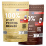 Whey Protein Deluxe, 2er Set, Schoko und Vanille (2 x 420 g = 840 g)