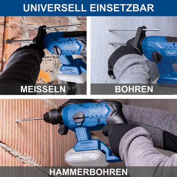 Akku-Bohrhammer BC-RHD230-X brushless, inkl. Akku und Ladegerät