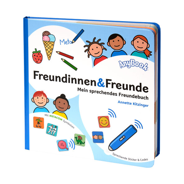 Sprechendes Freundebuch mit AnyBook Audiostift