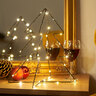 3D LED-Formen, Tanne und Stern 2er Set